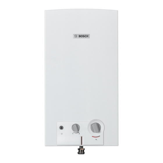 Bosch Therm 4300 Notice D'installation Et D'utilisation