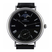 iwc PORTOFINO Mode D'emploi