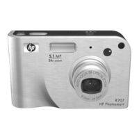 HP Photosmart R707 Manuel De L'utilisateur