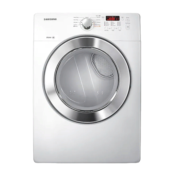 Samsung DV365ETBGWR/AC Mode D'emploi