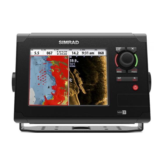 Simrad NSS Guide De Démarrage Rapide