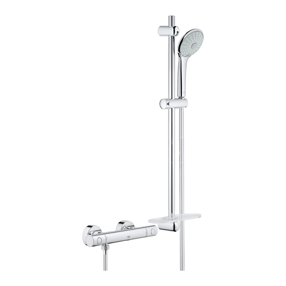 Grohe GROHTHERM 1000 COSMOPOLITAN 34 215 Manuel D'installation