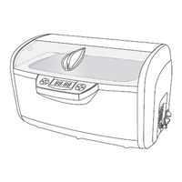 Electris DVELUC625TC ULTRASONS DIGITAL 6000 mL Notice D'utilisation