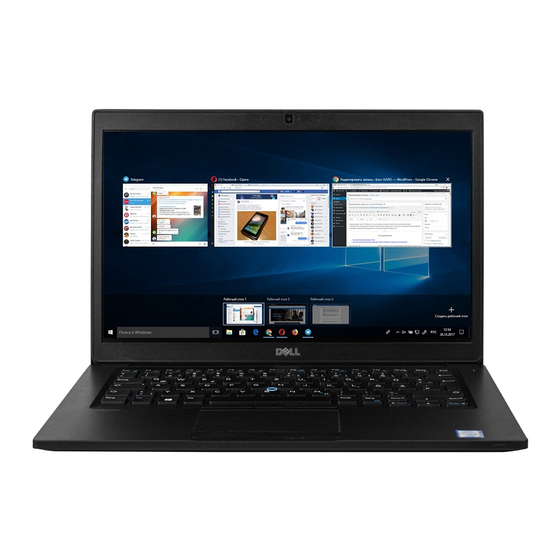 Dell Latitude 7480 Manuel Du Propriétaire