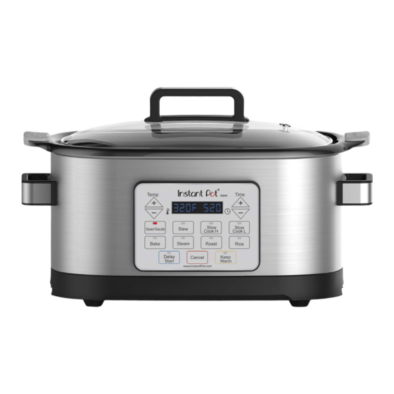 Instant Pot Duo Plus Mode D'emploi