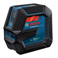 Bosch GLL 2-15 G Professional Notice Originale