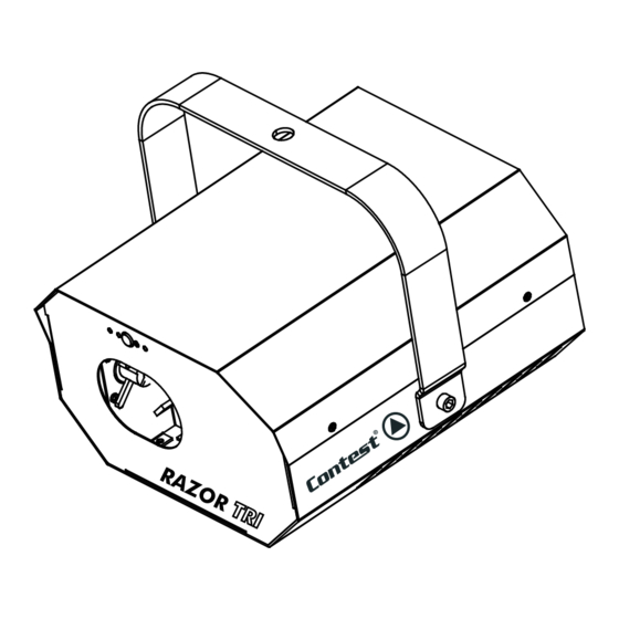 Contest razor-tri Guide De L'utilisateur