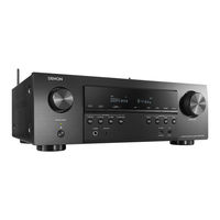 Denon AVR-S740H Manuel De L'utilisateur