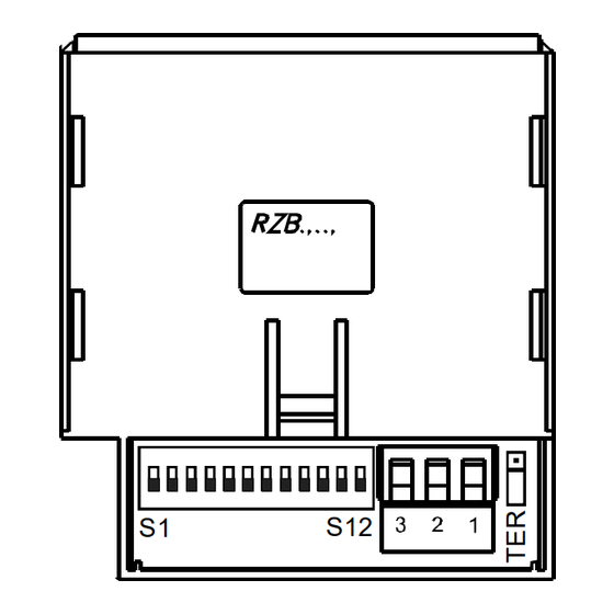 Elesta RZB568A Instructions De Montage