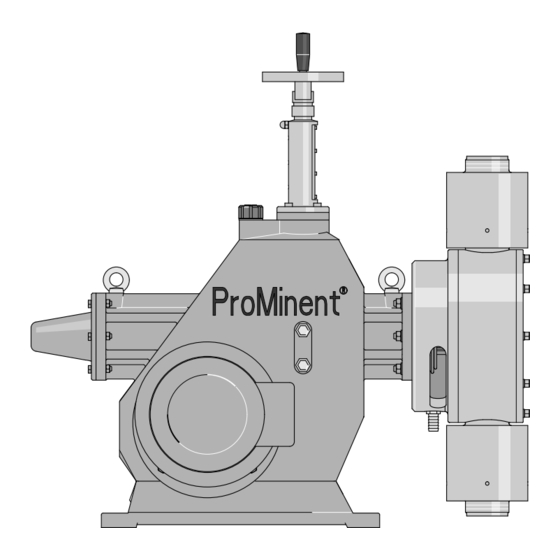 ProMinent Makro/ 5 M5Ma H Manuel D'utilisation