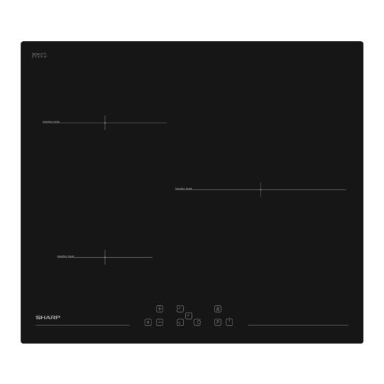 Sharp KH-6I31NT00-EU Guide D'utilisation