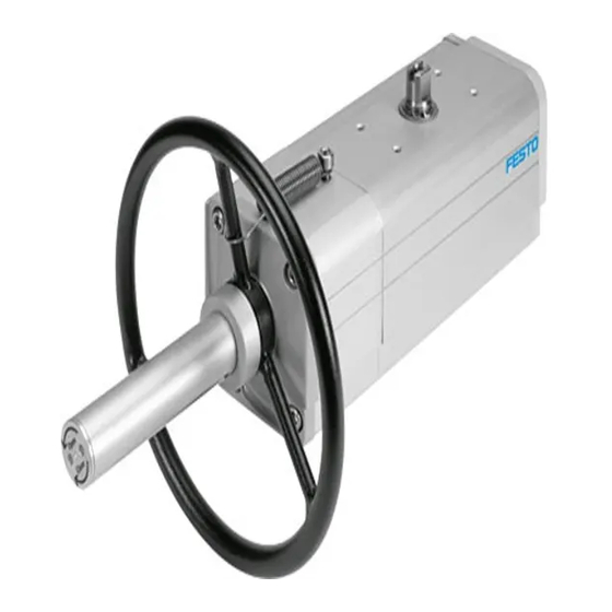 Festo DAPS R F MW Serie Notice D'utilisation