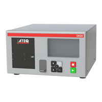 ATEQ D620 Guide De Démarrage Rapide