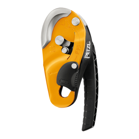 Petzl RIG Mode D'emploi