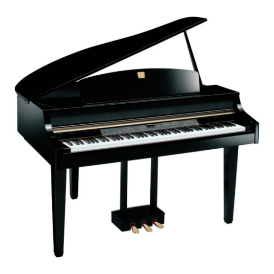 Yamaha Clavinova CLP-265GP Mode D'emploi