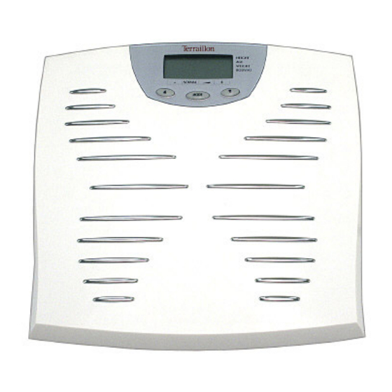 Terraillon TFA 10 Guide Rapide