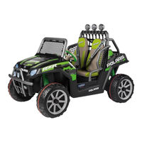 Peg-Perego Polaris Ranger RZR Green Shadow Utilisation Et Entretien