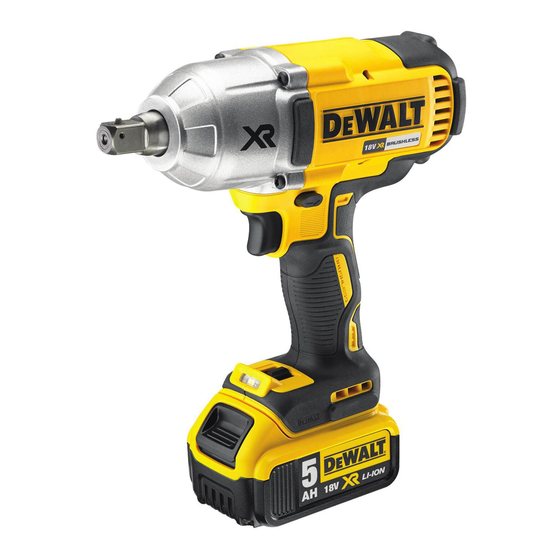 DeWalt DCF899H Traduction De La Notice D'instructions D'origine