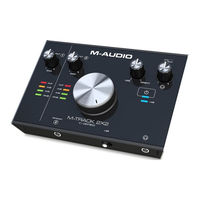 M-Audio M-TRACK 2X2 C Série Guide D'utilisation