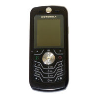 Motorola L6 Mode D'emploi