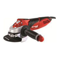 Einhell TE-AG 125/750 Instructions D'origine