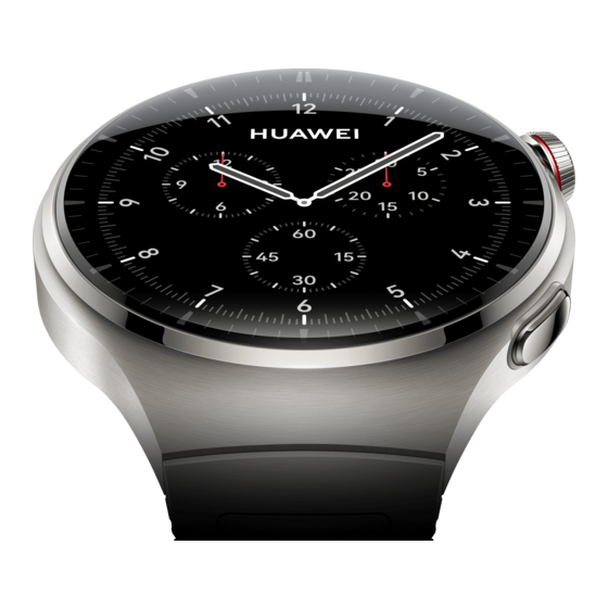 Huawei WATCH 4 Serie Mode D'emploi