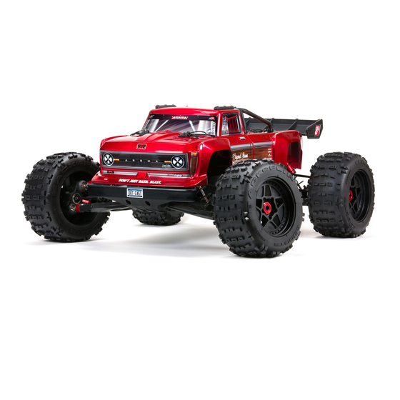 Horizon Hobby Arrma OUTCAST 8S BLX Mode D'emploi