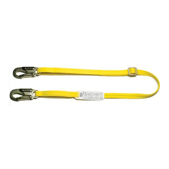 MSA Lanyards Instructions D'utilisation