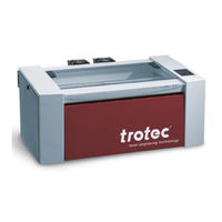 Trotec Speedy 100 Manuel D'utilisation