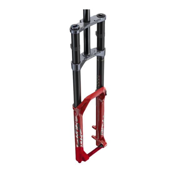 RockShox BOXXER 2019 Manuel De L'utilisateur
