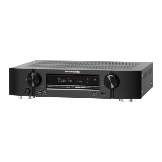 Marantz NR1604 Manuel De L'utilisateur