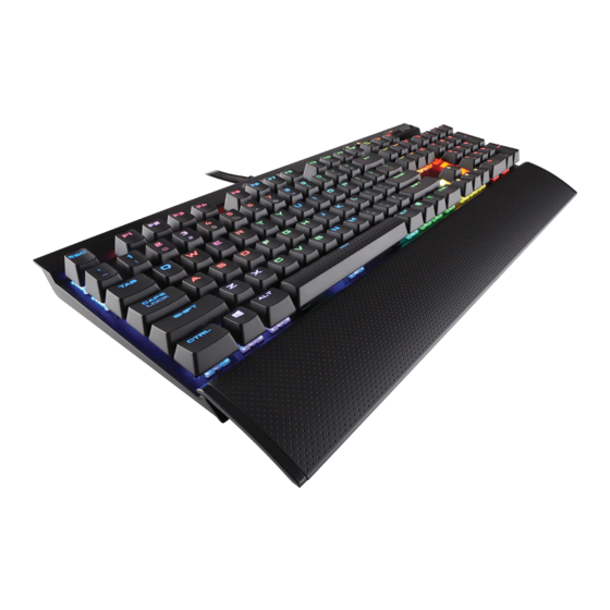 Corsair Gaming K70 LUX RGB Guide De Démarrage Rapide