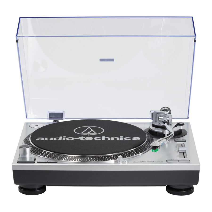 Audio-Technica AT-LP120-USB Manuels