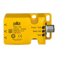 Pilz PSEN in1p Manuel D'utilisation