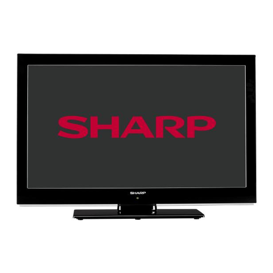 Sharp LC-40LE240E Mode D'emploi