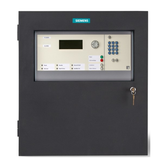 Siemens FC2005 Guide D'installation