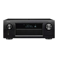 Denon AVR-X4300H Manuel De L'utilisateur