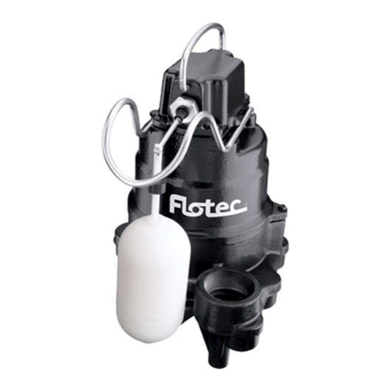 Flotec FPSC3350A Notice D'utilisation