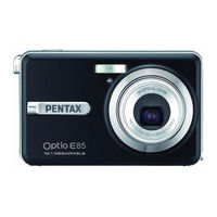 Pentax Optio E85 Manuel D'utilisation