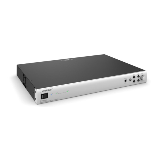 Bose FreeSpace IZA 2120-LZ Guide D'installation Et D'utilisation