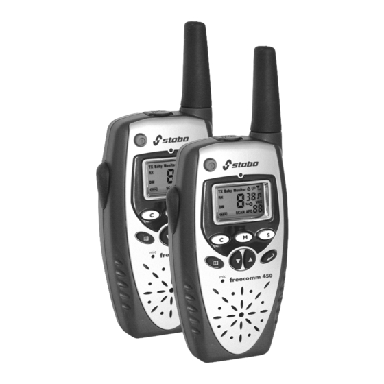 stabo freecomm 450 Mode D'emploi