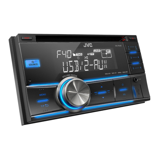 JVC KW-R400 Manuel D'instructions
