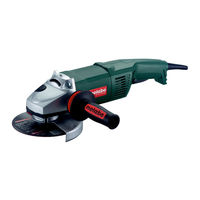 Metabo W 14-150 Ergo Notice Originale