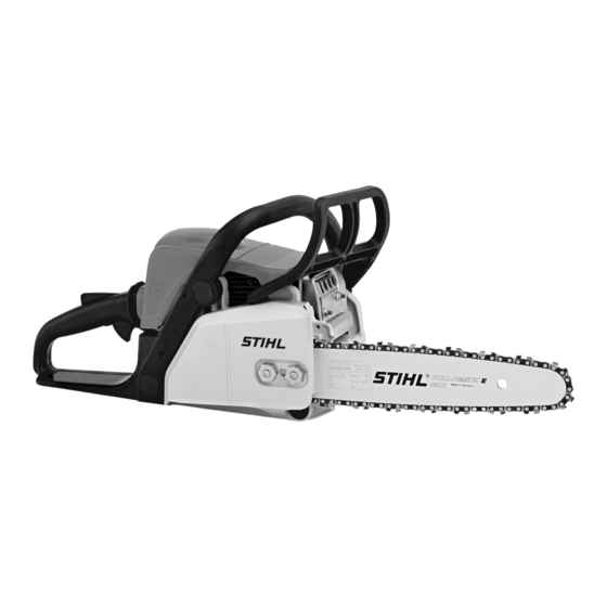 Stihl MS 170 Notice D'emploi