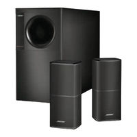 Bose Acoustimass 5 V Série Notice D'utilisation