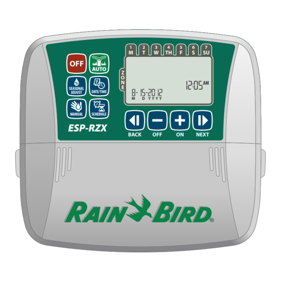 Rain Bird ESP-RZX Guide D'installation Et Manuel D'utilisation
