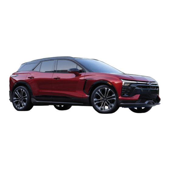 Chevrolet Blazer EV 2024 Guide D'intervention En Cas D'urgence