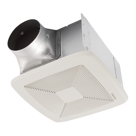 NuTone QuieTTest QT150 Instructions D'installation