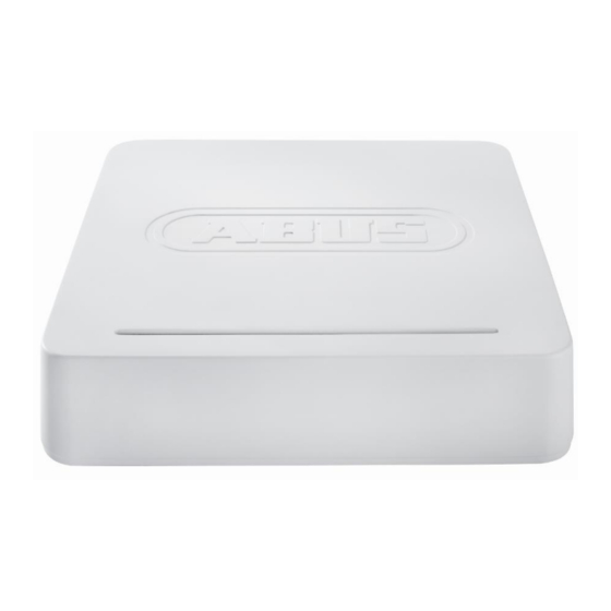 Abus TVVR33004 Notice D'utilisation