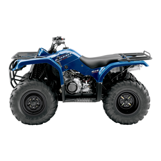 Yamaha GRIZZLY 350 2009 Manuel Du Propriétaire